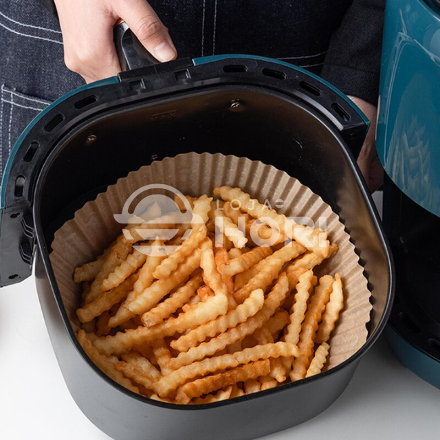 Forro de Papel Antiaderente Para Air Fryer [promoção hoje]