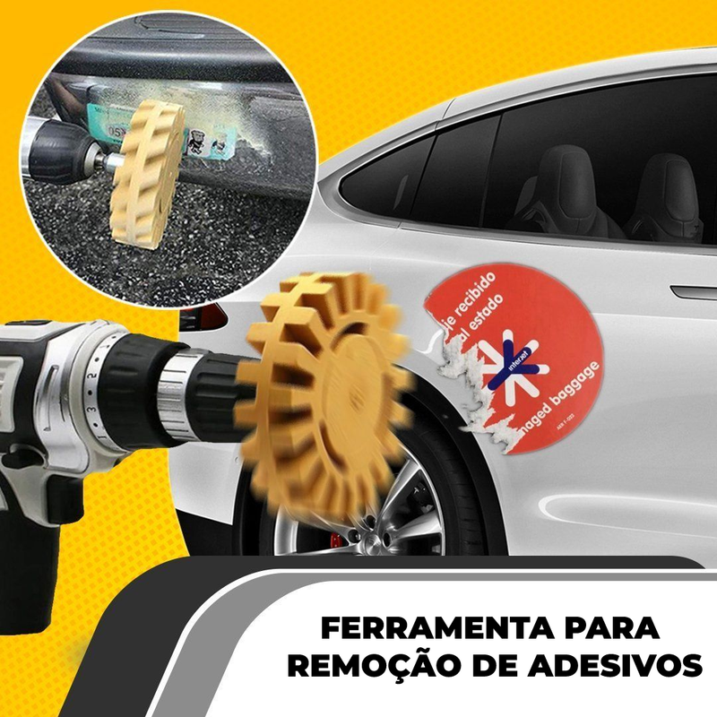 Ferramenta para remoção de adesivos