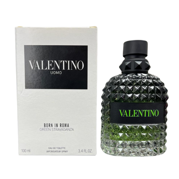 Perfume Valentino Uomo Born in Roma Green Stravaganza 100 ML Tester Hombre