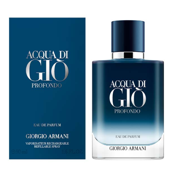 Perfume Armani Acqua Di Gio Profondo EDP 50 ML Hombre (Recargable)