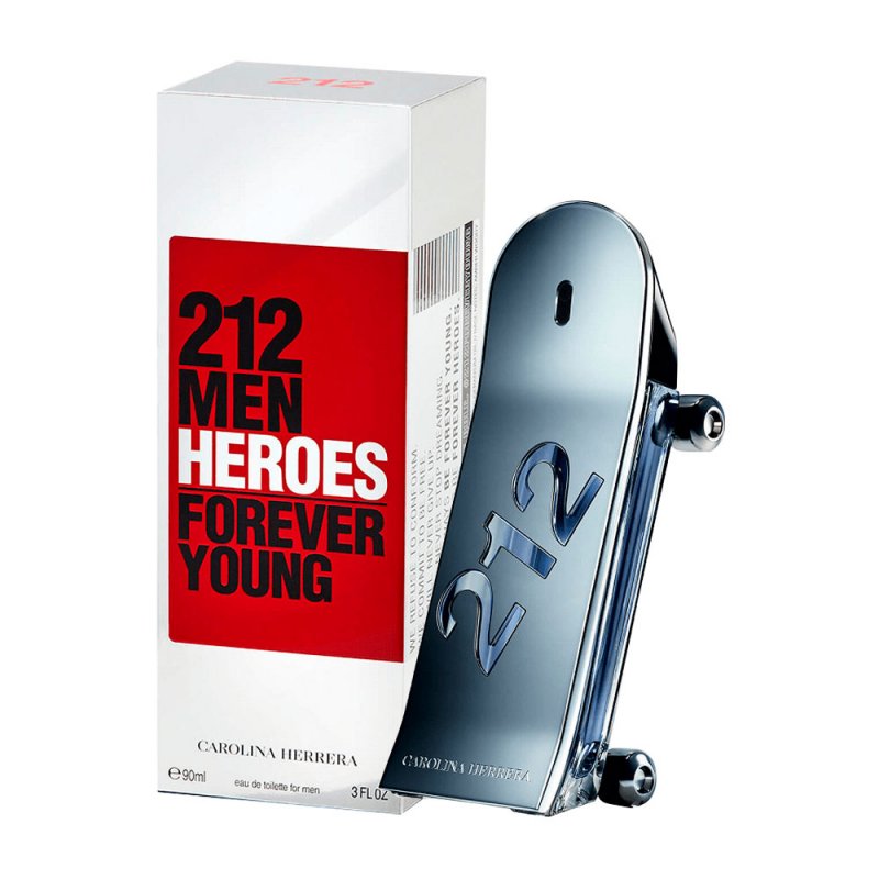 Perfume Carolina Herrera 212 Heroes Man EDT 90ml Hombre