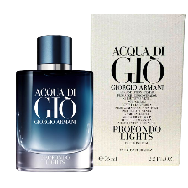 Tester Giorgio Armani Acqua Di Giò Profondo Lights EDP 75ml Hombre