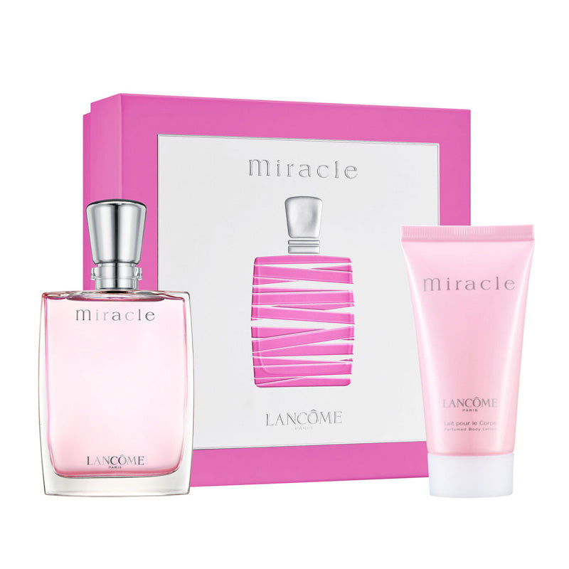 Set Lancome Miracle Edp 30ml + Body Lotion Mujer