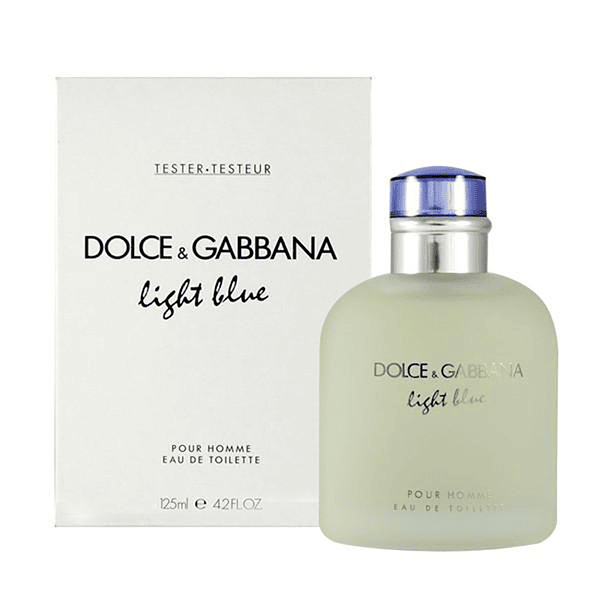 PERFUME DOLCE & GABBANA LIGHT BLUE EDT 125ML HOMBRE (TESTER)