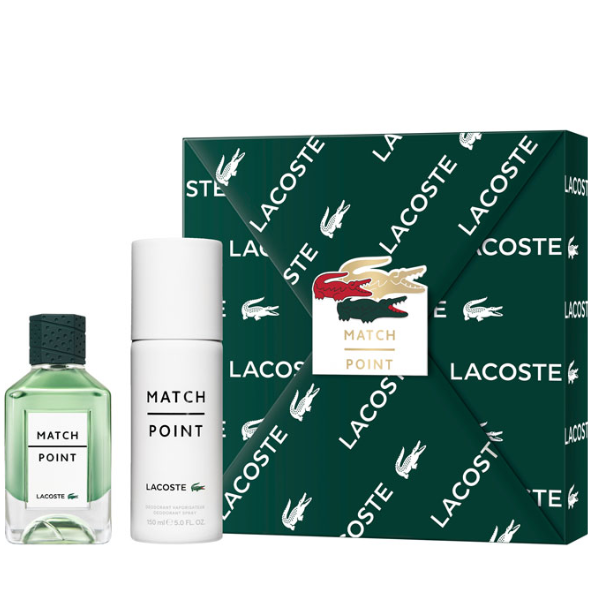 Perfume Lacoste Match Point EDT 100 M + DEO 150 ML Hombre